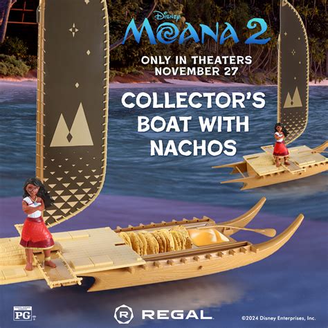 Regal Cinemas Reveals 'Moana 2' Collectibles, Including Nacho Boat ...