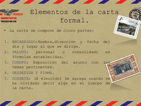 La Carta Y Sus Componentes