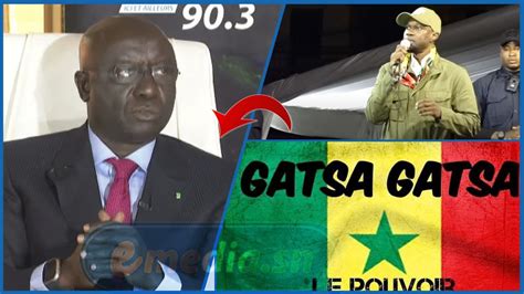 Gatsa Gatsa Idrissa Seck Tacle S V Rement Ousmane Sonko Youtube