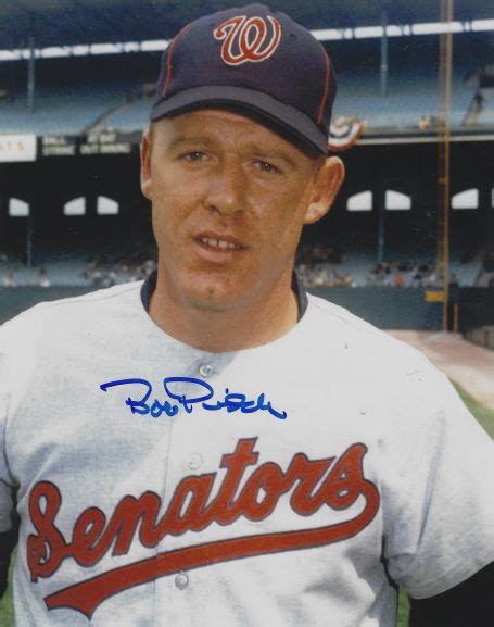 AUTOGRAPHED BOB PRIDDY 8x10 Washington Senators Photo Main Line