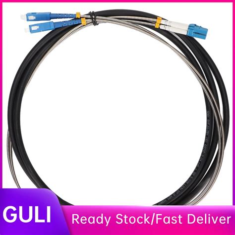 Guli Fiber Optic Ethernet Cable Sc To Lc Single Mode Long Service Shopee Philippines