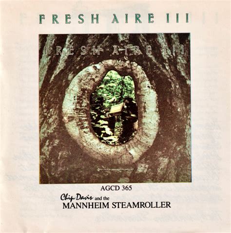 Mannheim Steamroller Fresh Aire Iii Cd Discogs