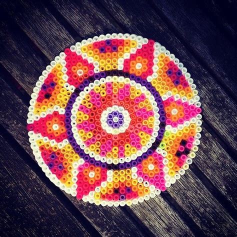 Mandala Hama Beads By Kimminita