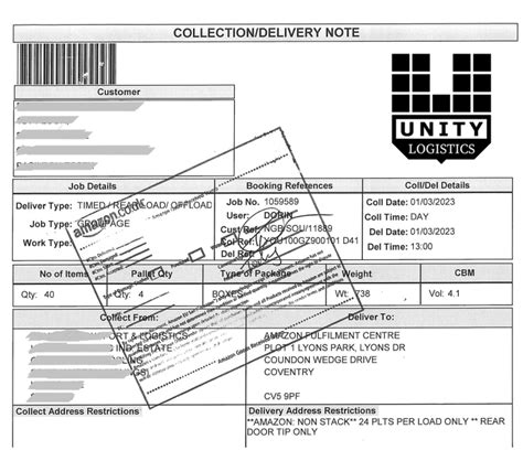 showcase amazon fba unity logistics