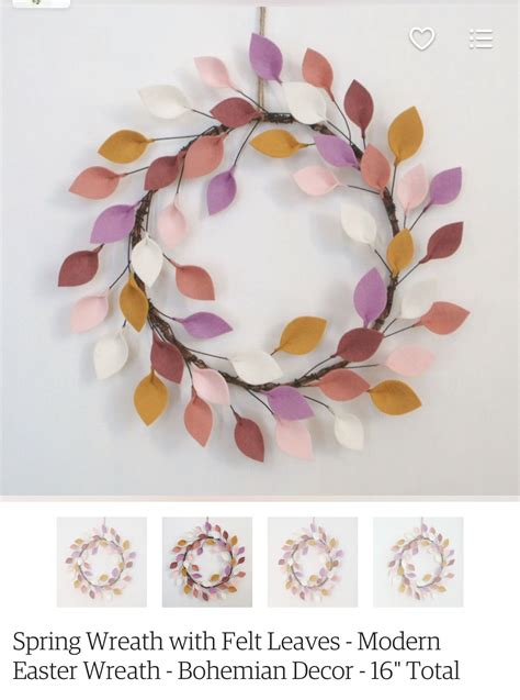 17 Creative Handmade Spring Wreath Designs That Will Refresh Your Front