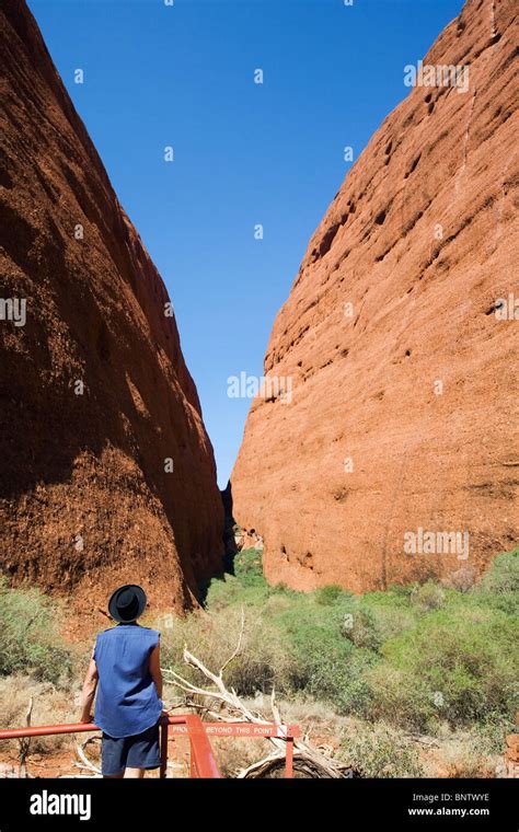 Walpa Gorge At Kata Tjuta The Olgas Uluru Kata Tjuta National Park