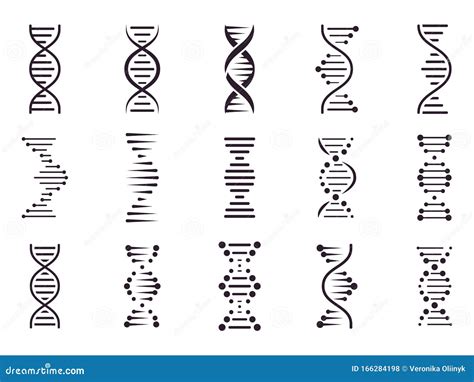 Spiral Dna Pictogram Dna Molecuul Helix Spiraalstructuur Medisch