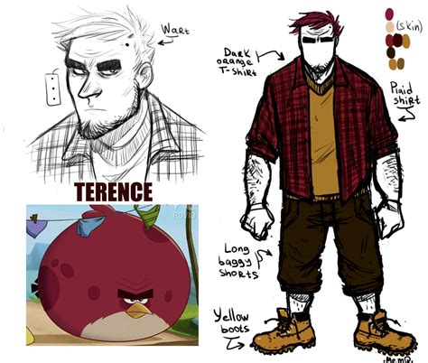 Angry Birds (Toons) : Terence Humanization by MemQ4 on DeviantArt