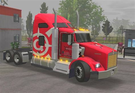 Kenworth T 800 Skin QUEST TRANSPORT Apendi Skins