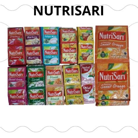 Jual Nutri Sari Renceng Shopee Indonesia