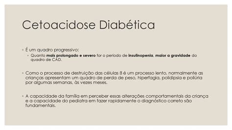 Cetoacidose diabética ppt carregar