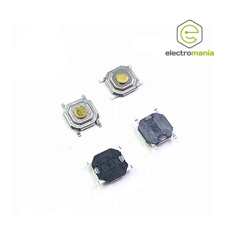 X Interruptor Micro T Ctil Smd De X X Mm Pines Electroman A Per