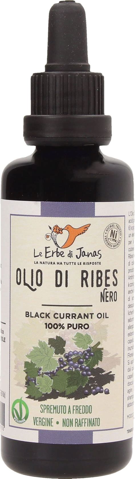 Le Erbe Di Janas Blackcurrant Seed Oil Ml Ecco Verde Online Shop