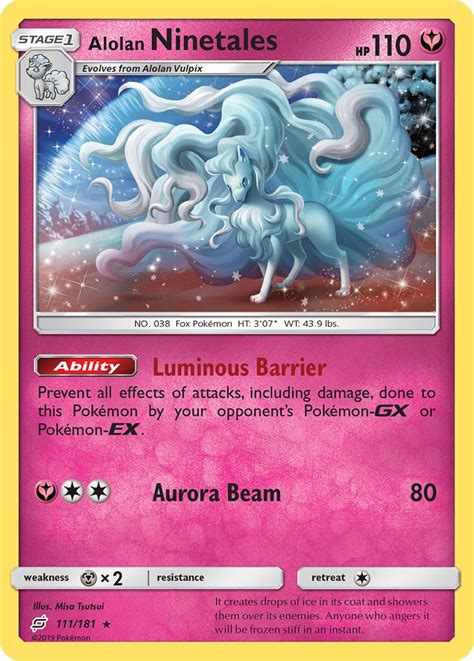 Alolan Ninetales · Team Up Teu 111 ‹ Pkmncards