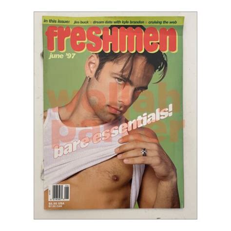 Freshmen June 1997 Bare Essentials Gay Interest Jim Buck EBay