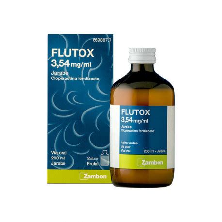 FLUTOX 3 54 MG ML JARABE 1 FRASCO DE 120 ML