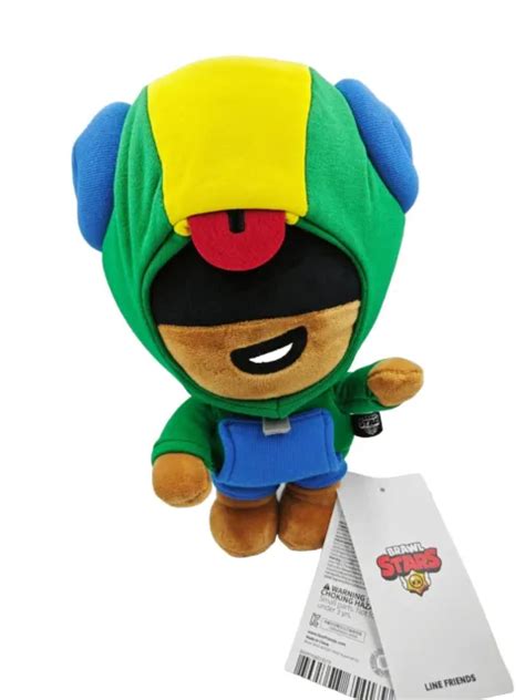 NEW SUPERCELL BRAWL Stars Linefriends Official Authentic Leon 25cm