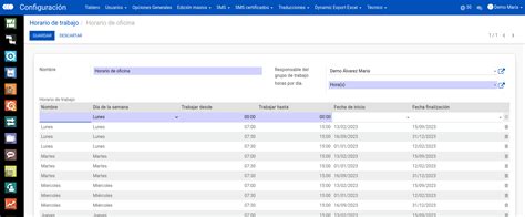 Configuraci N Ausencias Wiki Moval Agroingenier A