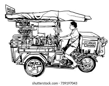 Tricycle Sketch Royalty Free Images Stock Photos Pictures Shutterstock