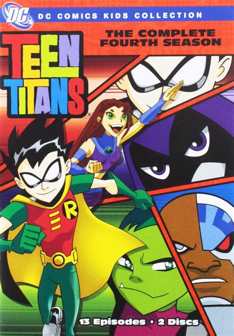 Teen Titans The Complete Fourth Season Amazon Co Uk Dvd Blu Ray