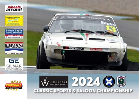 2024 Classics Calendar Scottish Motor Racing Club