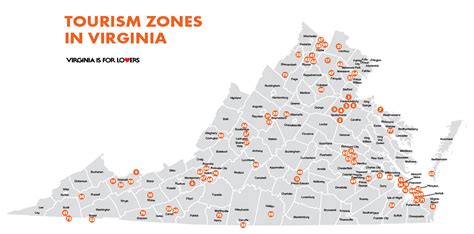 Tourism Zones Virginia Tourism Corporation