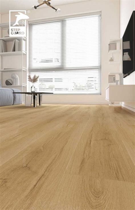 SPC Vinyl Plank Flooring 5mm Rigid Core STEP GUARD Floors Walls