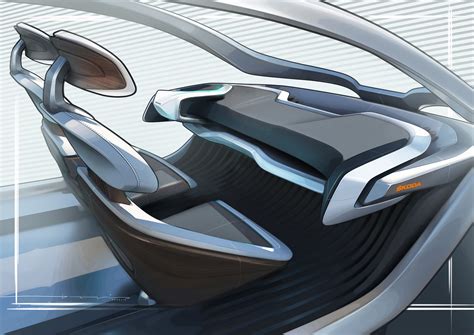 ŠKODA Interior Concept (reupload-accidentally deleted) | Behance