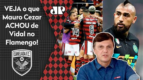 Eu acho o Vidal no Flamengo UMA CONTRATAÇÃO que Mauro Cezar DÁ