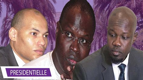 CANDIDATURE DE 2024 Les cas sérieux de Karim WADE Khalifa SALL et