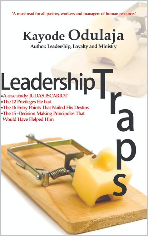 Leadership Traps Ebook Odulaja Kayode Odulaja Bunmi