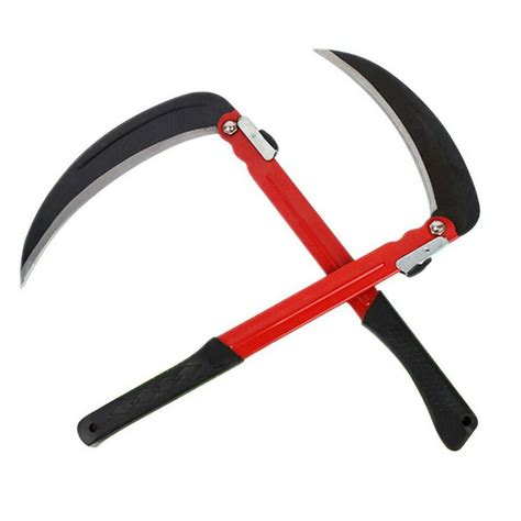 Buy 16 Folding Steel Sickle Hand Scythe Crops Farm Yard Weed Grass