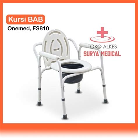 Jual Kursi Toilet BAB Lansia Commode Chair GEA OneMed Shopee Indonesia