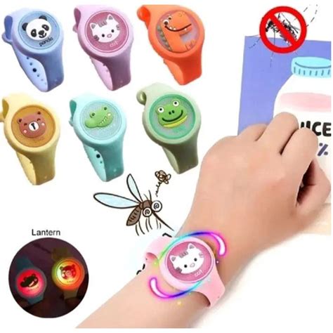 Pulseira Repelente Natural Citronela Beb Infantil Anti Mosquito No