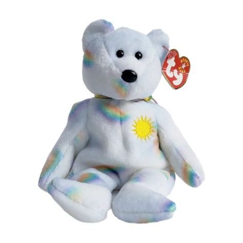 Ty Beanie Babies Cheery The Bear New With Damaged Heart Tag 6 On