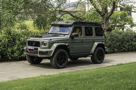 Brabus 800 4x4² Stealth Green Based On Mercedes Amg G 63 4x4² News