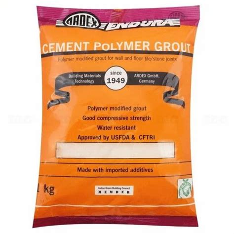 Ardex Endura Cement Polymer Grout For Construction Joint Width 6 Mm