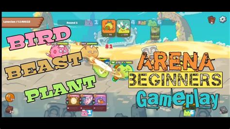 Axie Infinity Bbp Bird Beast Plant Arena Beginners Gameplay Alex