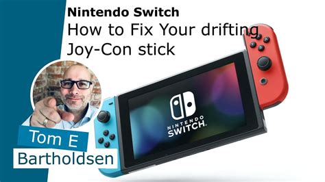 How To Fix Switch Drifting Joy Con Stick Nintendo Switch YouTube