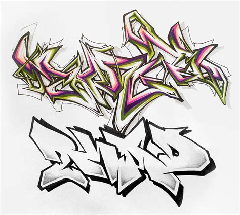 Sketches Graffiti Behance