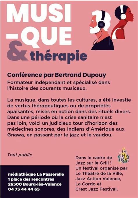 Musique et thérapie Ville de Bourg les Valence