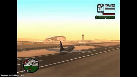 Truco De El Grande Avion En Gta San Andreas Youtube