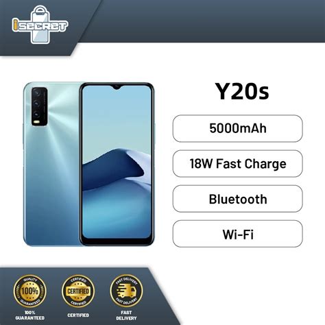 Vivo Y20s 8GB RAM 256GB ROM 6 51 Inches 13MP LTE Original