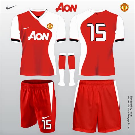 Football Kit Design Master Manchester United Football Kit Designs