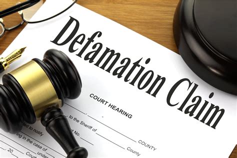 Defamation Claim Free Of Charge Creative Commons Legal 1 Image