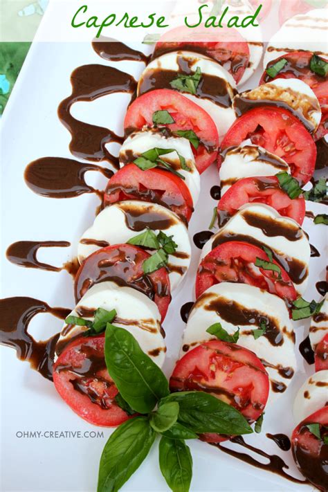 Caprese Salad Recipe Oh My Creative