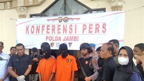 Dua Kurir Sabu 14 Kilogram Tangkapan Polda Jambi Mengaku Hanya Disuruh