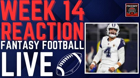 NFL Week 14 Fantasy Football INSTANT Recap And Reactions