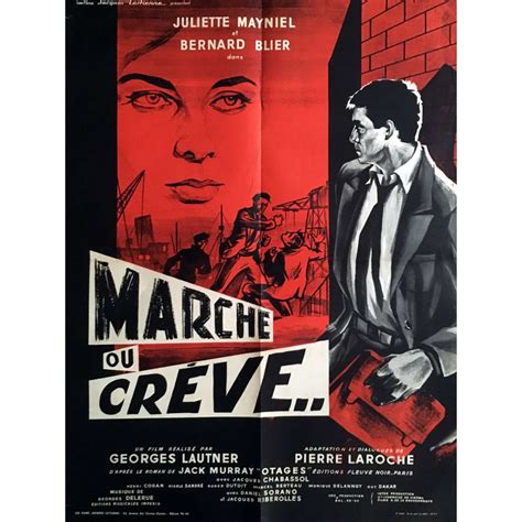 Affiche De Marche Ou Creve