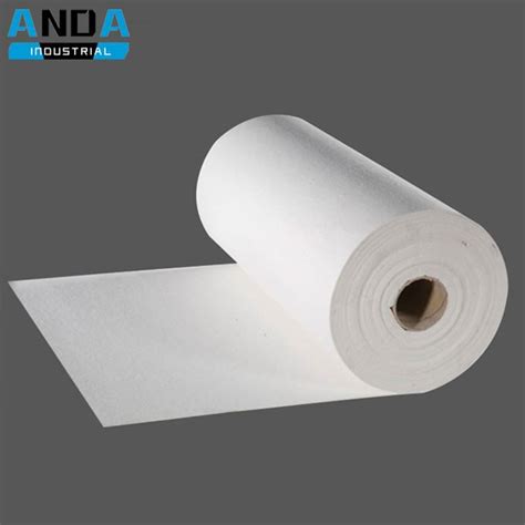 Standard 1260st Ceramic Fiber Paper For High Temperature Heat Furnace Thermal Insulation Paper